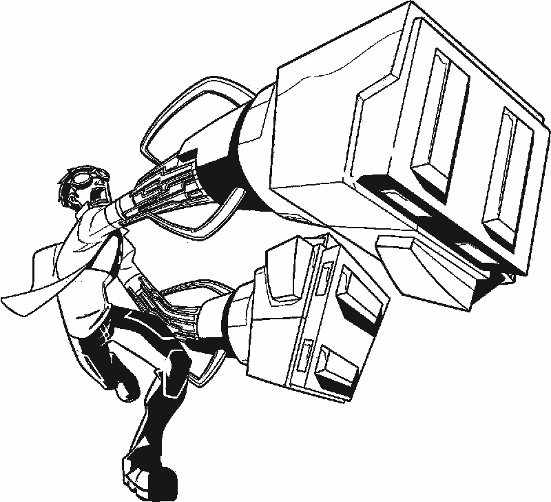 desenhos do mutante rex para colorir