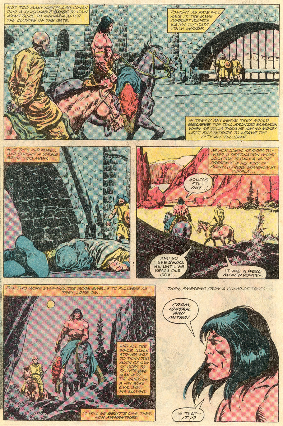Read online Conan the Barbarian (1970) comic -  Issue #115 - 19