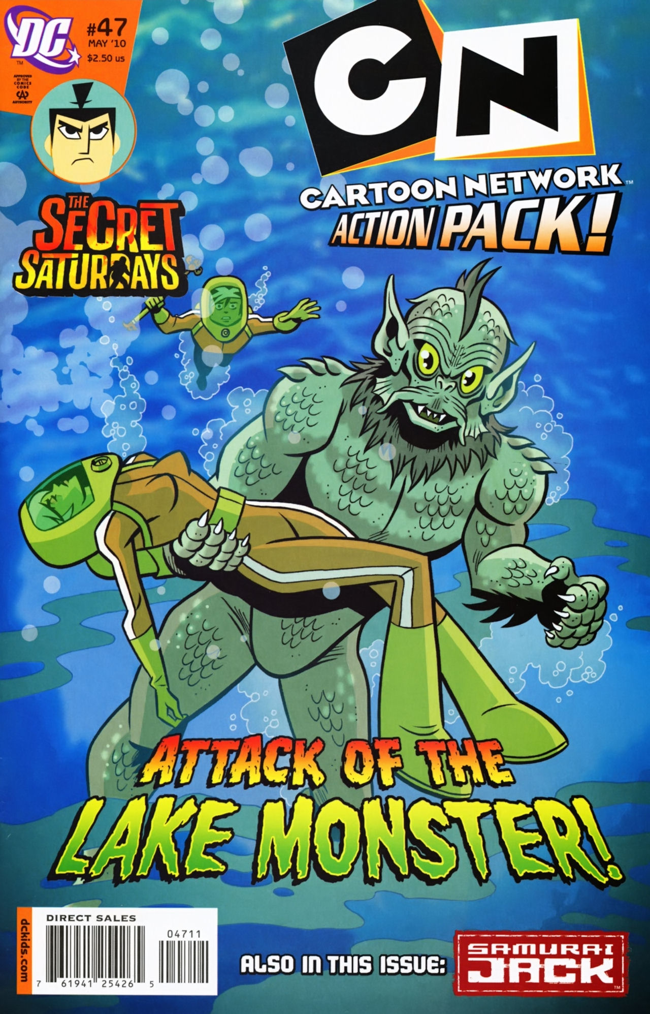 Read online Cartoon Network Action Pack comic -  Issue #47 - 1