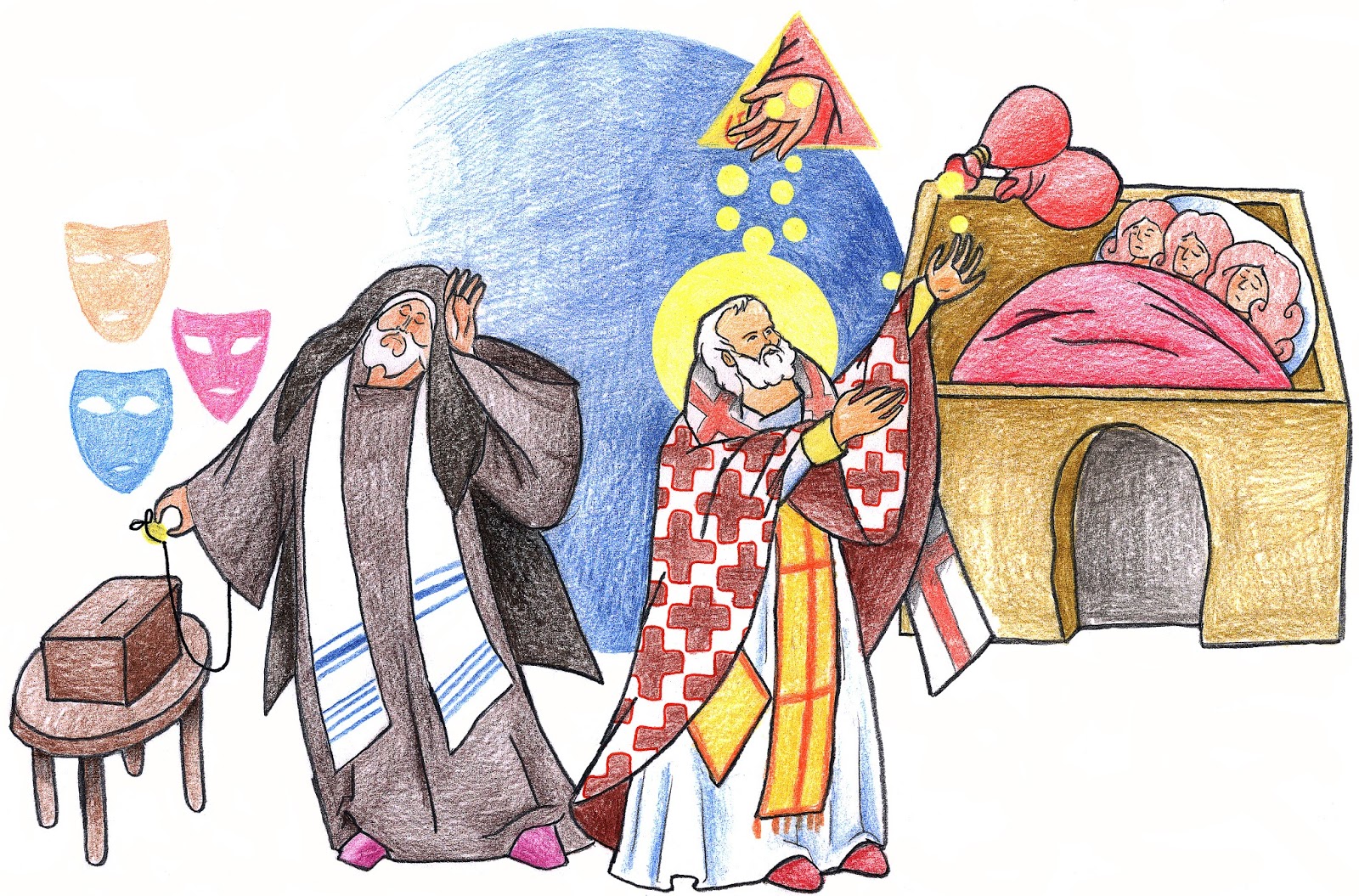 Bible Illustrated Matthew 6 1 4 bible-illustrated-matthew-6-1-4