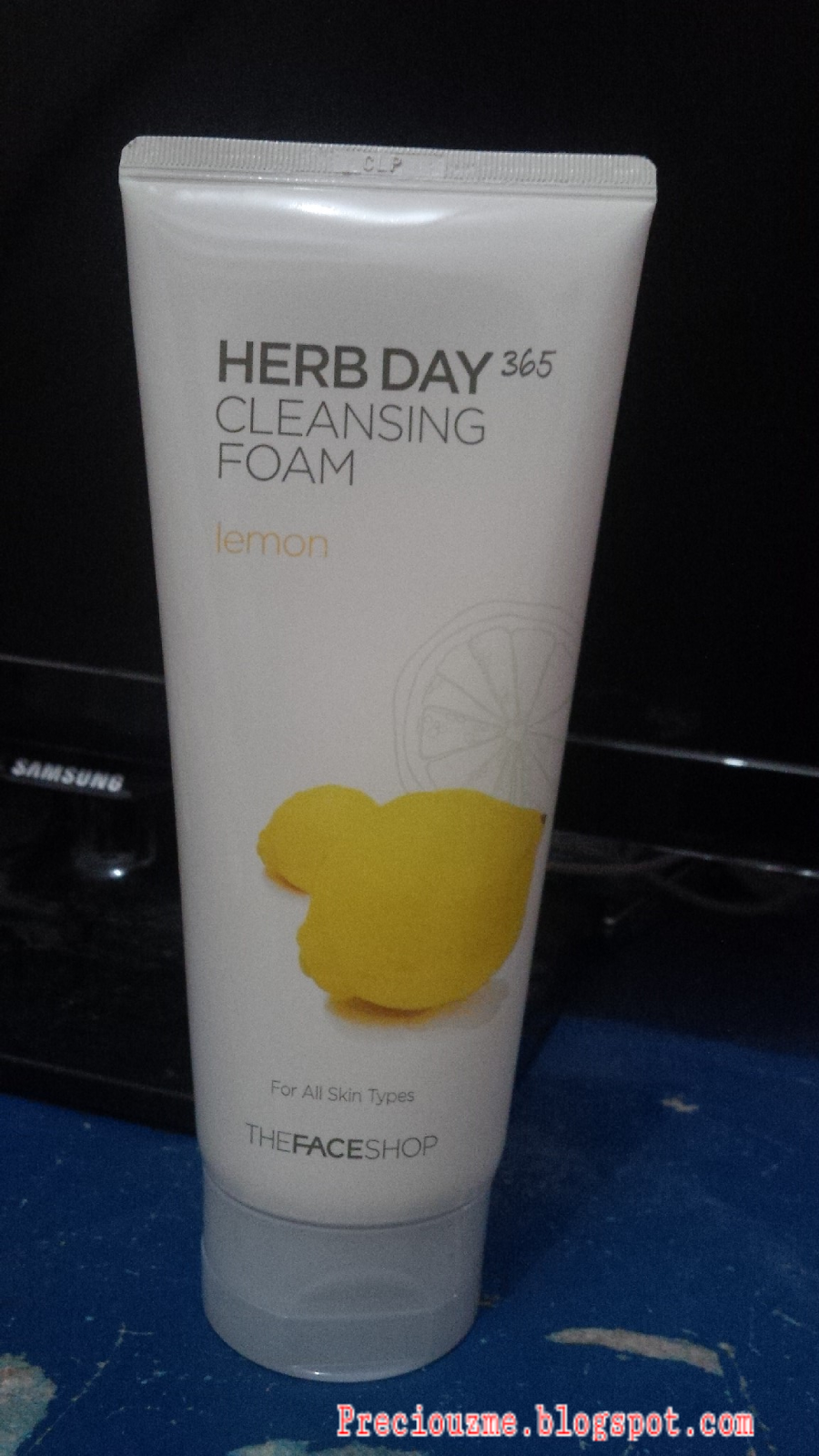 Preciouzme [REVIEW] THE FACE SHOP HERB DAY 365 CLEANSING FOAM LEMON