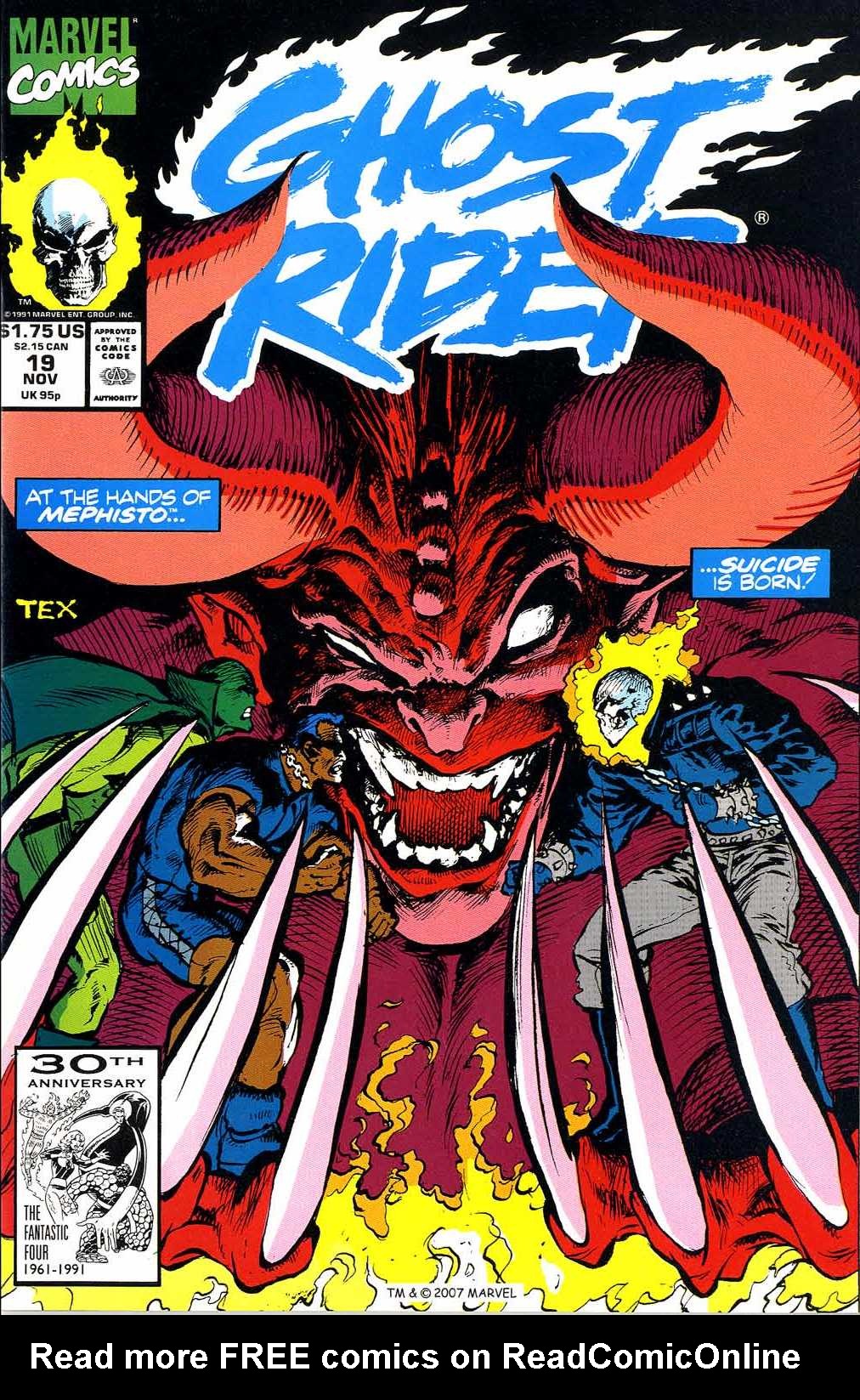 Read online Ghost Rider (1990) comic -  Issue #19 - 1