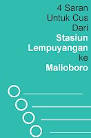 Dari Stasiun Lempuyangan Jogja ke Malioboro Stasiun Lempuyangan ke Malioboro