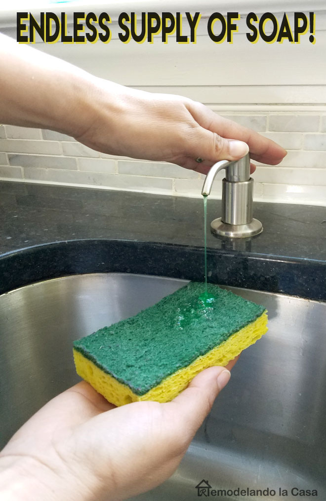 How to Stop Refilling the Soap Dispenser Remodelando la Casa