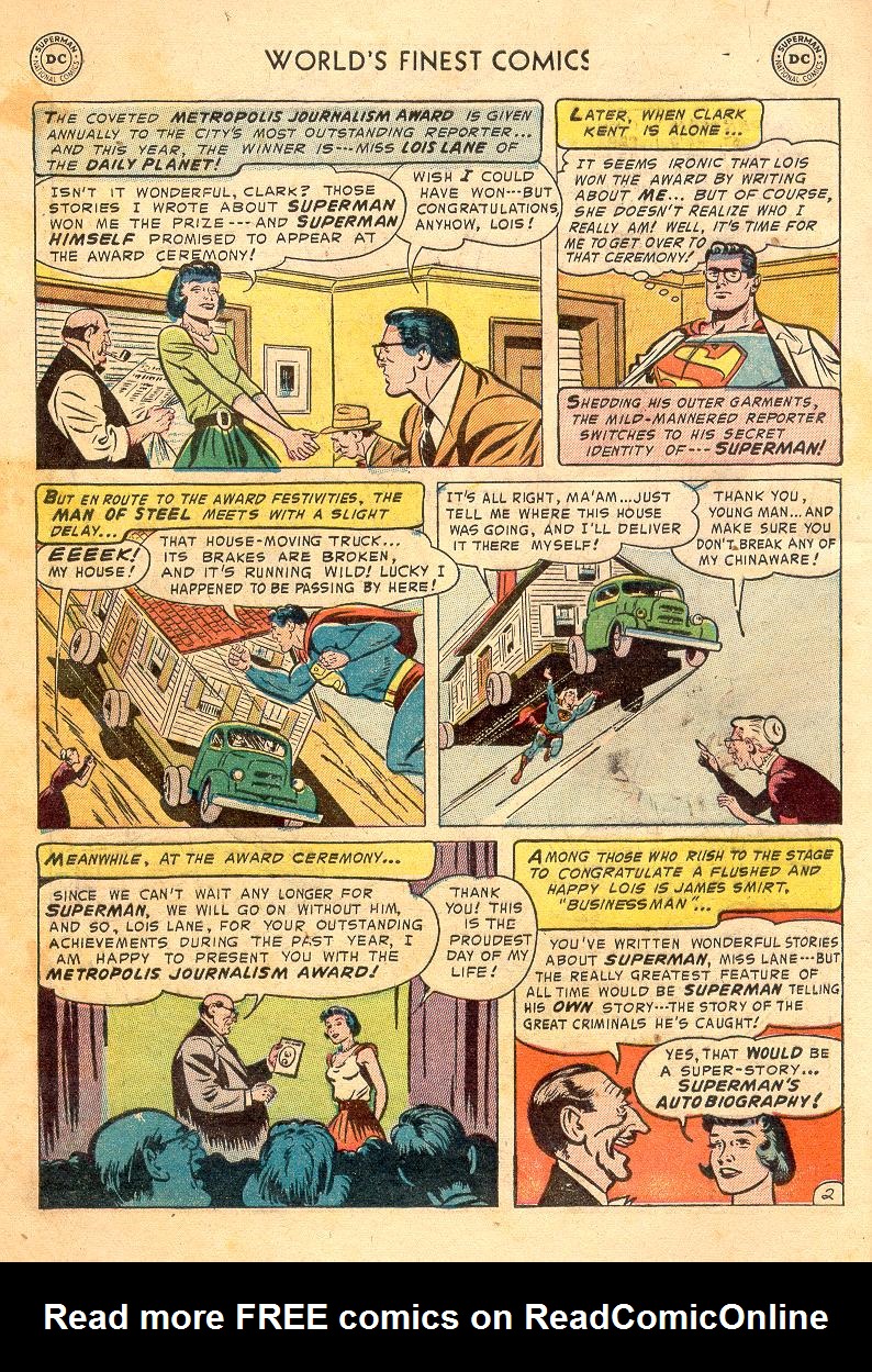 Worlds Finest Comics 65 Page 3