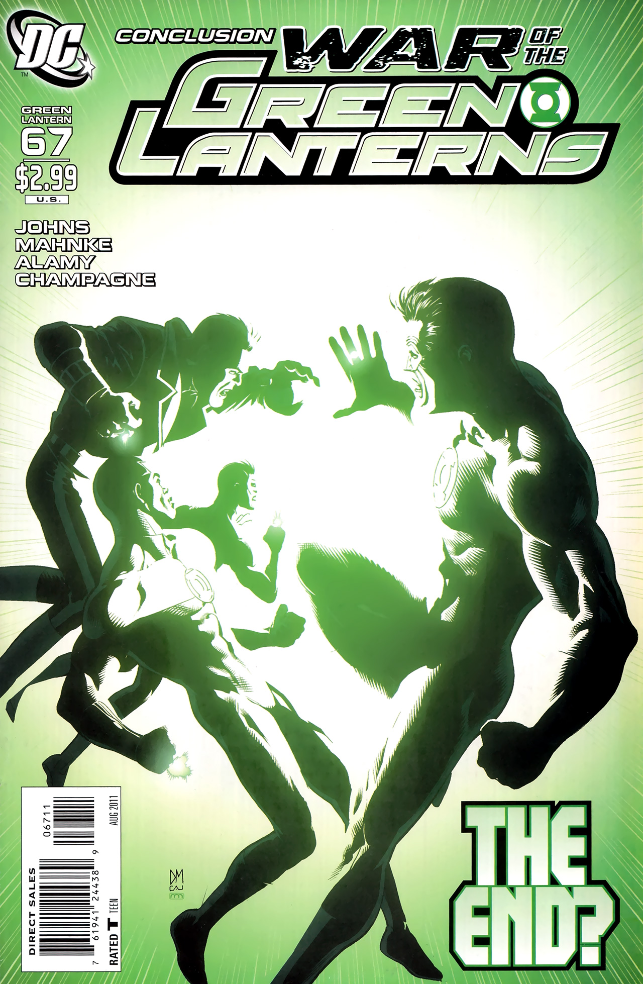 Green Lantern (2005) issue 67 - Page 1