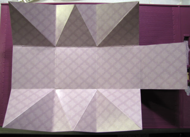 Kendra's Paper Creations: Tutorial: The Big Score Folded Purse