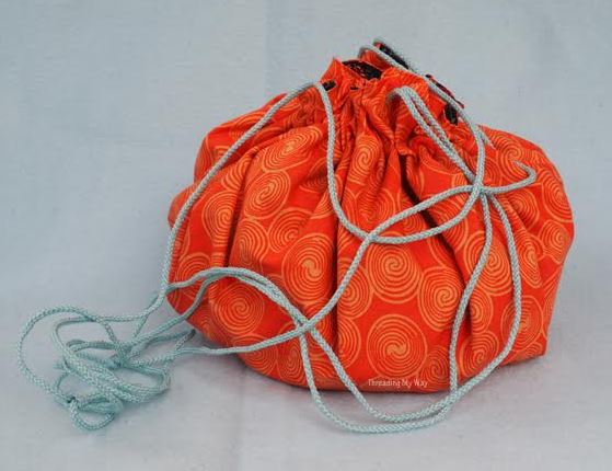 Bundled Up Bindle Bag by Pam @ Threading My Way