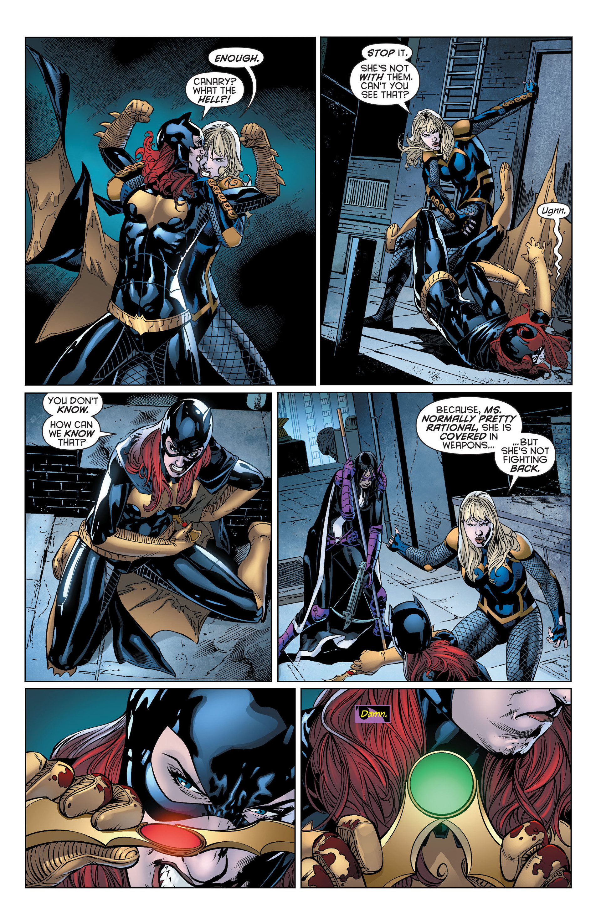 Read online Batgirl (2011) comic -  Issue #33 - 5