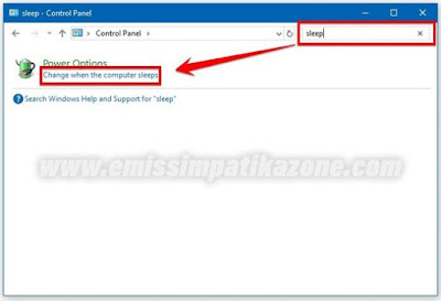 Cara Mengatur Komputer Server UNBK / UAMBNBK Agar Tidak Sleep