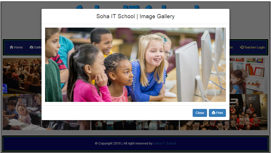 School Management System With Dynamic Admin Panel. | Ekramul Hassan ...