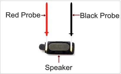 how to check testing speaker using a multimeter in mobile phone repair