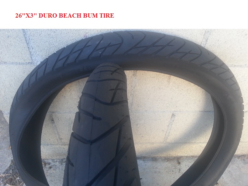 Junky Rusty Bikes Blog 26"x3" Black Duro Beach Bum Beach Cruiser Bike