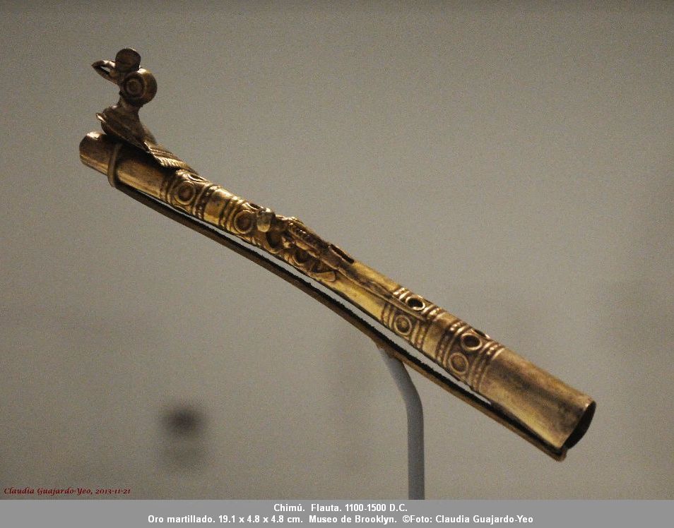 cantera de sonidos Instrumentos de viento en la cultura chimú una muestra