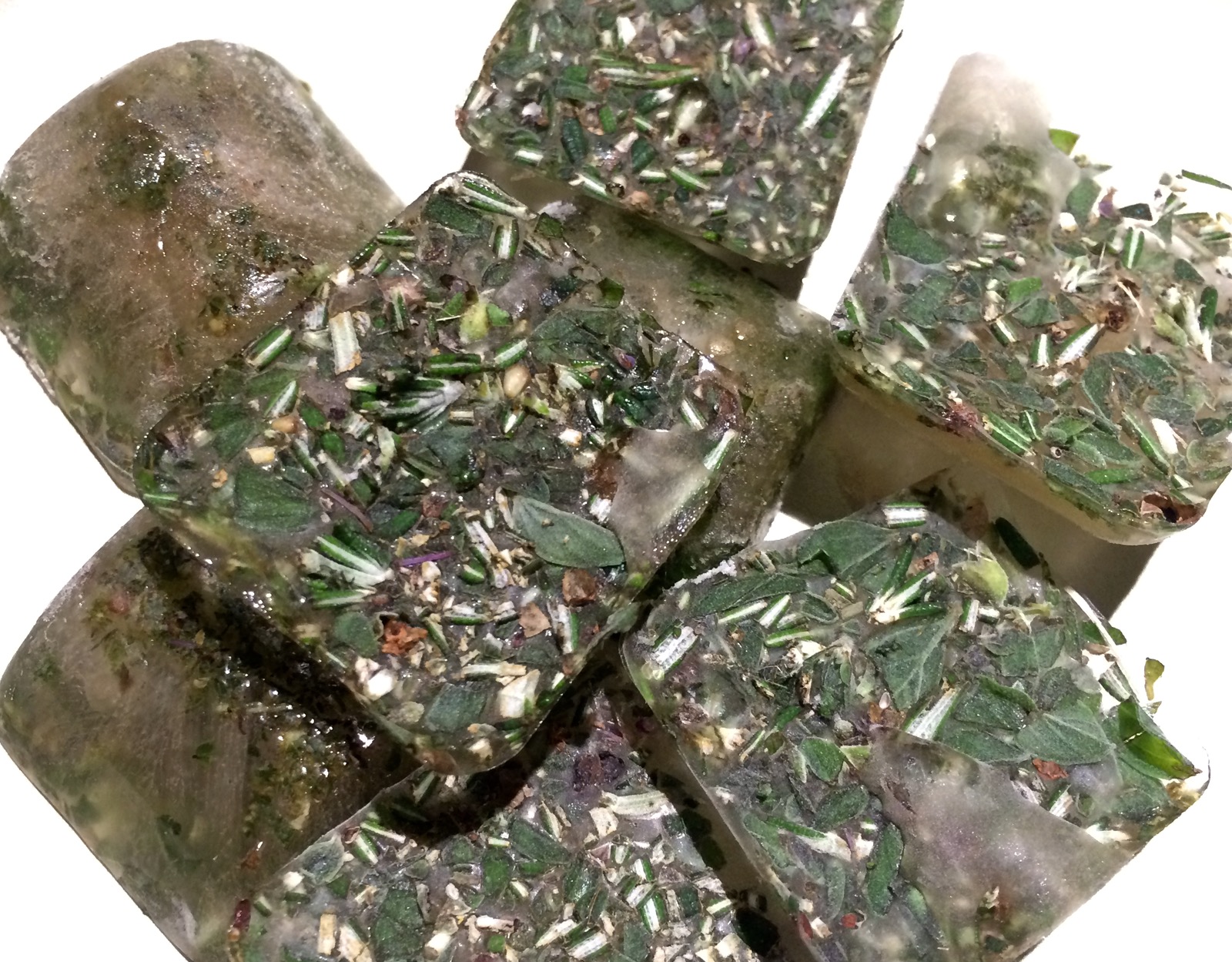 Extending an abundant herb harvest how to make frozen herb cubes