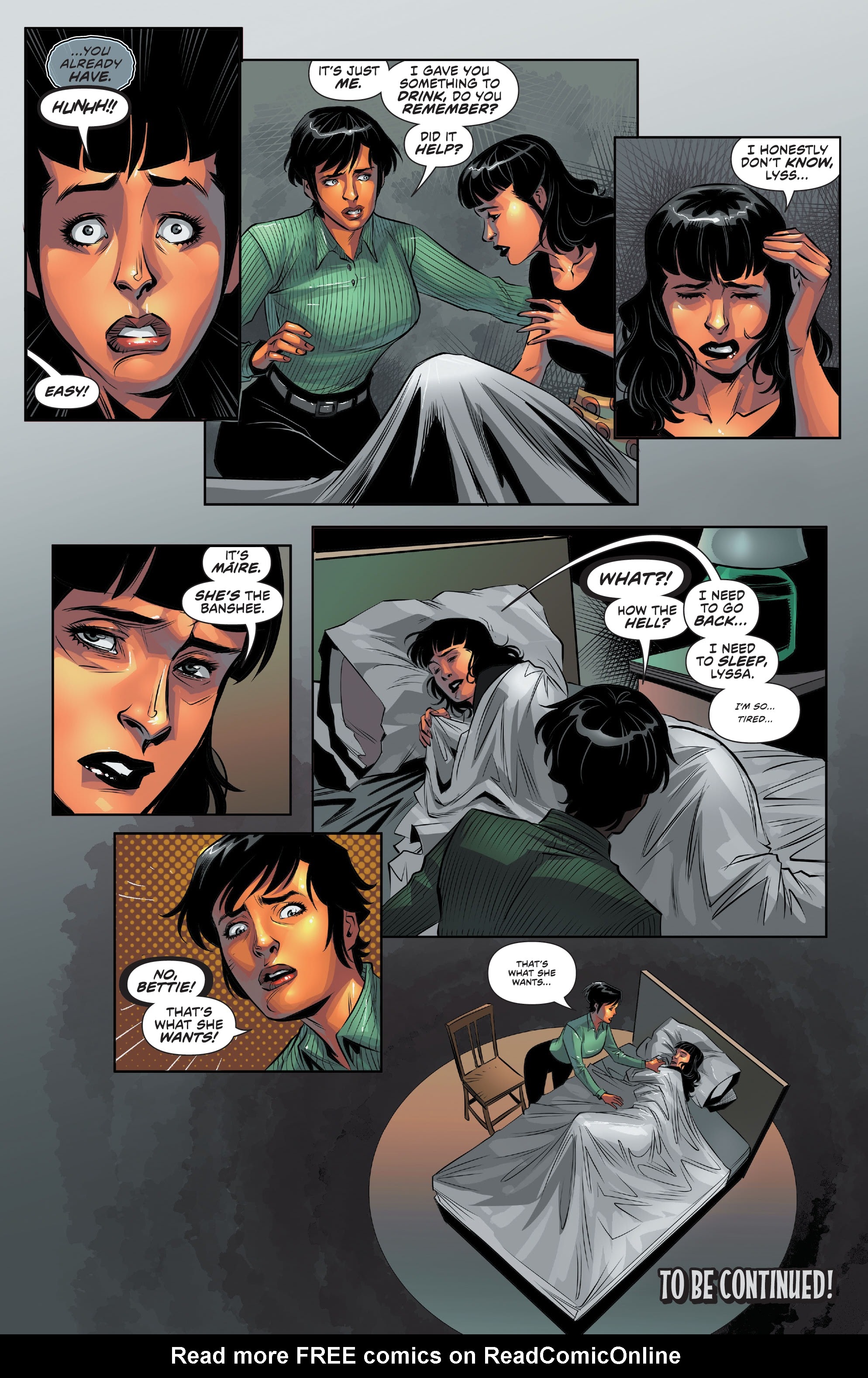 Read online Bettie Page & The Curse of the Banshee comic -  Issue #3 - 25