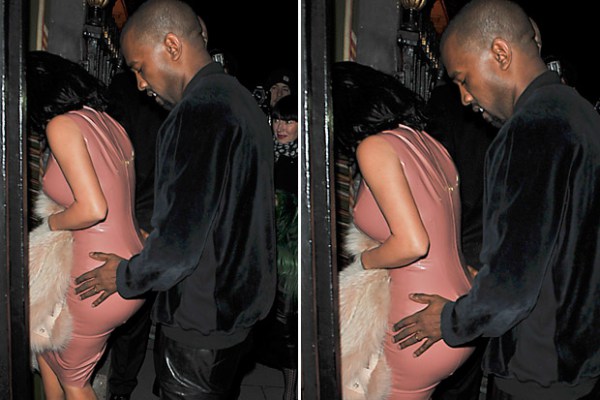 Kanye West Tweets Naked Pictures Of Kim Kardashian.