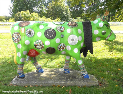 Recy-Cow Artistic Cow in Harrisburg Pennsylvania