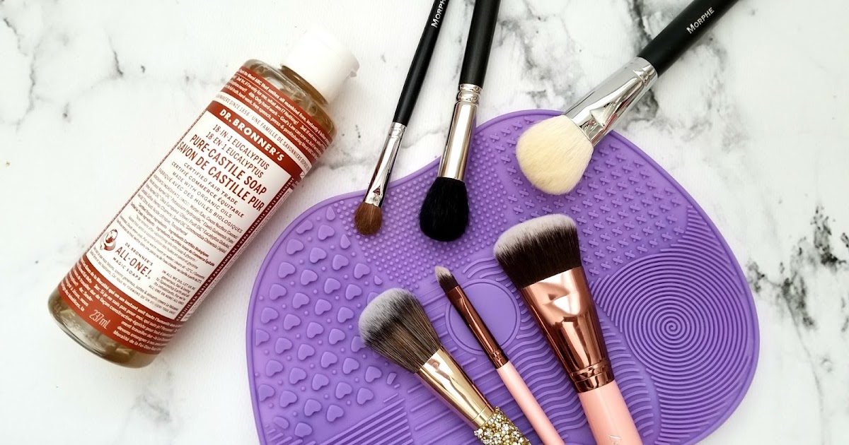 HOW TO EASILY CLEAN YOUR MAKEUP BRUSHES* miranda loves