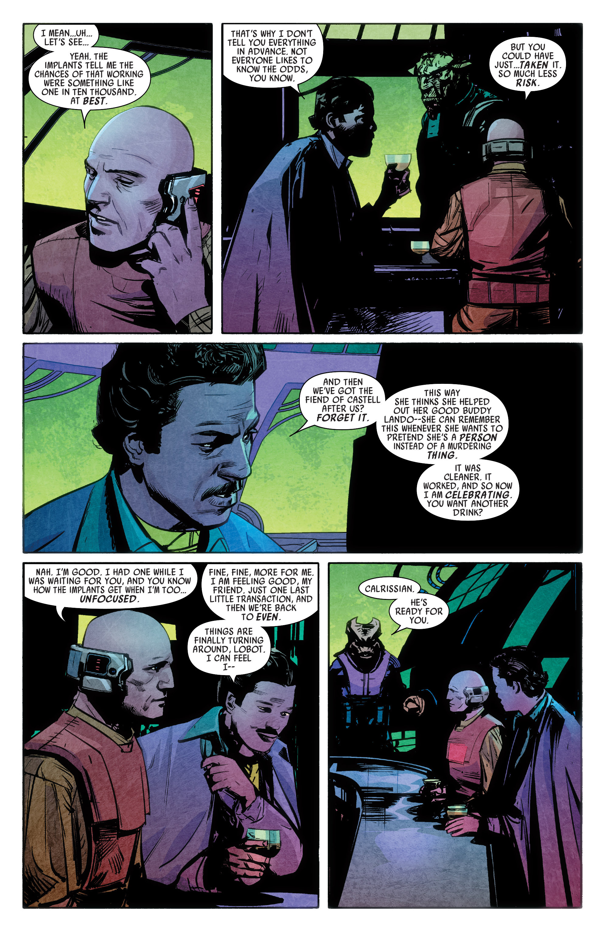 Read online Lando comic -  Issue #1 - 18