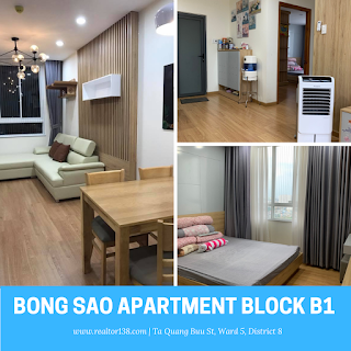 bán chung cư b1 bông sao đường tạ quang bửu phường 5 quận 8