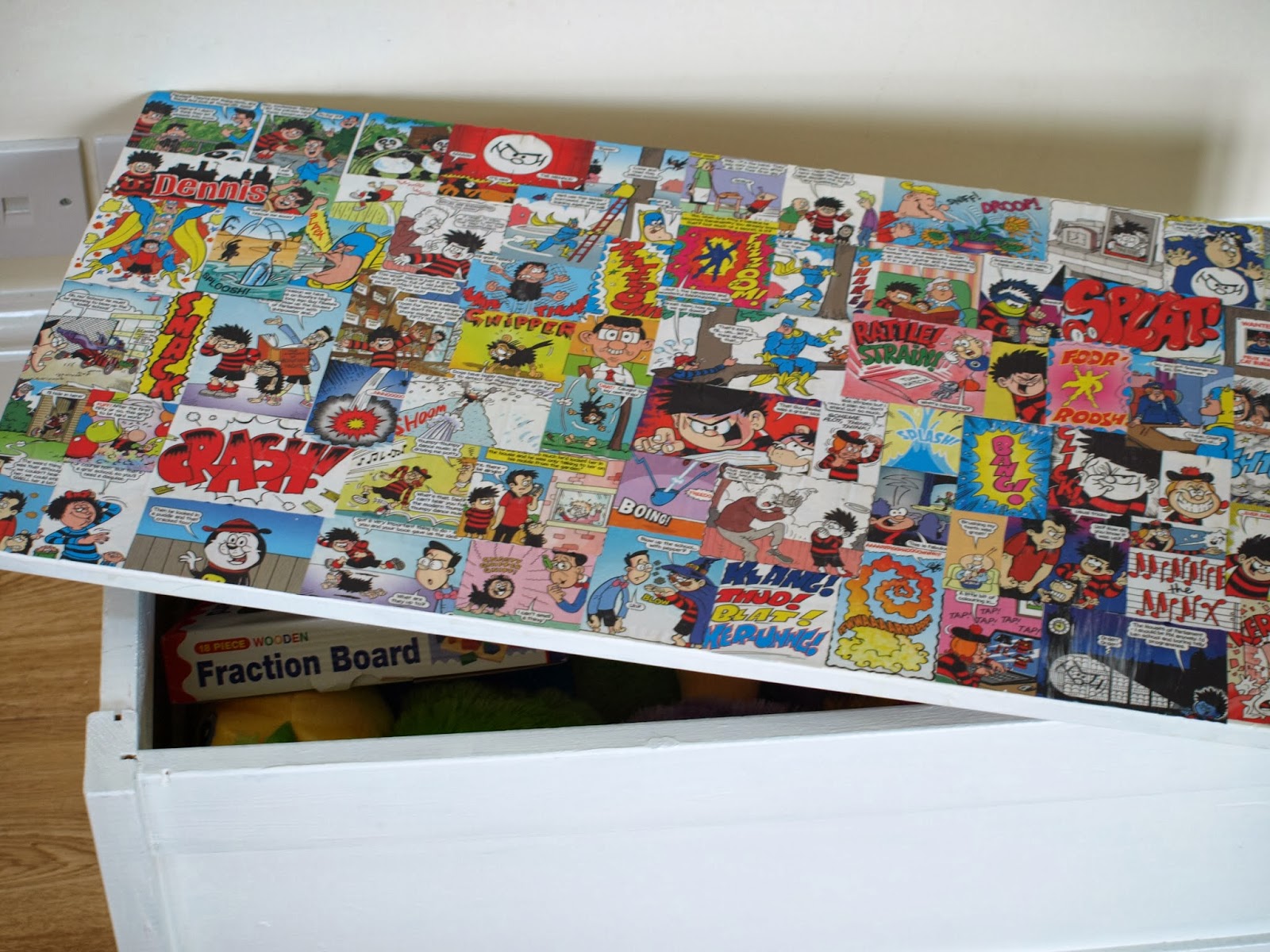 TheFoodieHistorian Crafting A Decoupage Toy Box