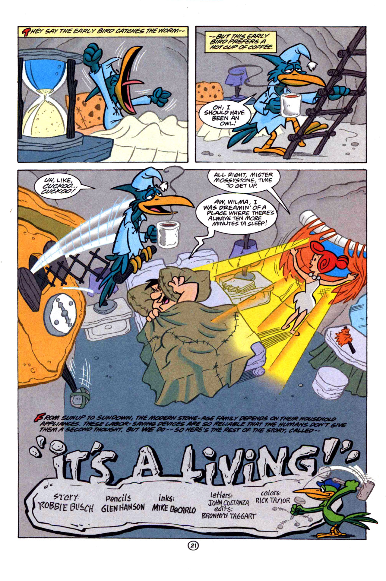 Read online The Flintstones and the Jetsons comic -  Issue #3 - 22
