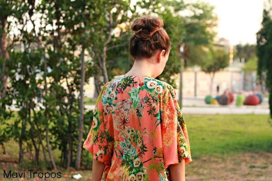 DIY Cómo hacer un kimono muy fácil (patrón molde gratis)