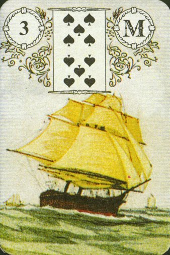 карта корабль ленорман значение