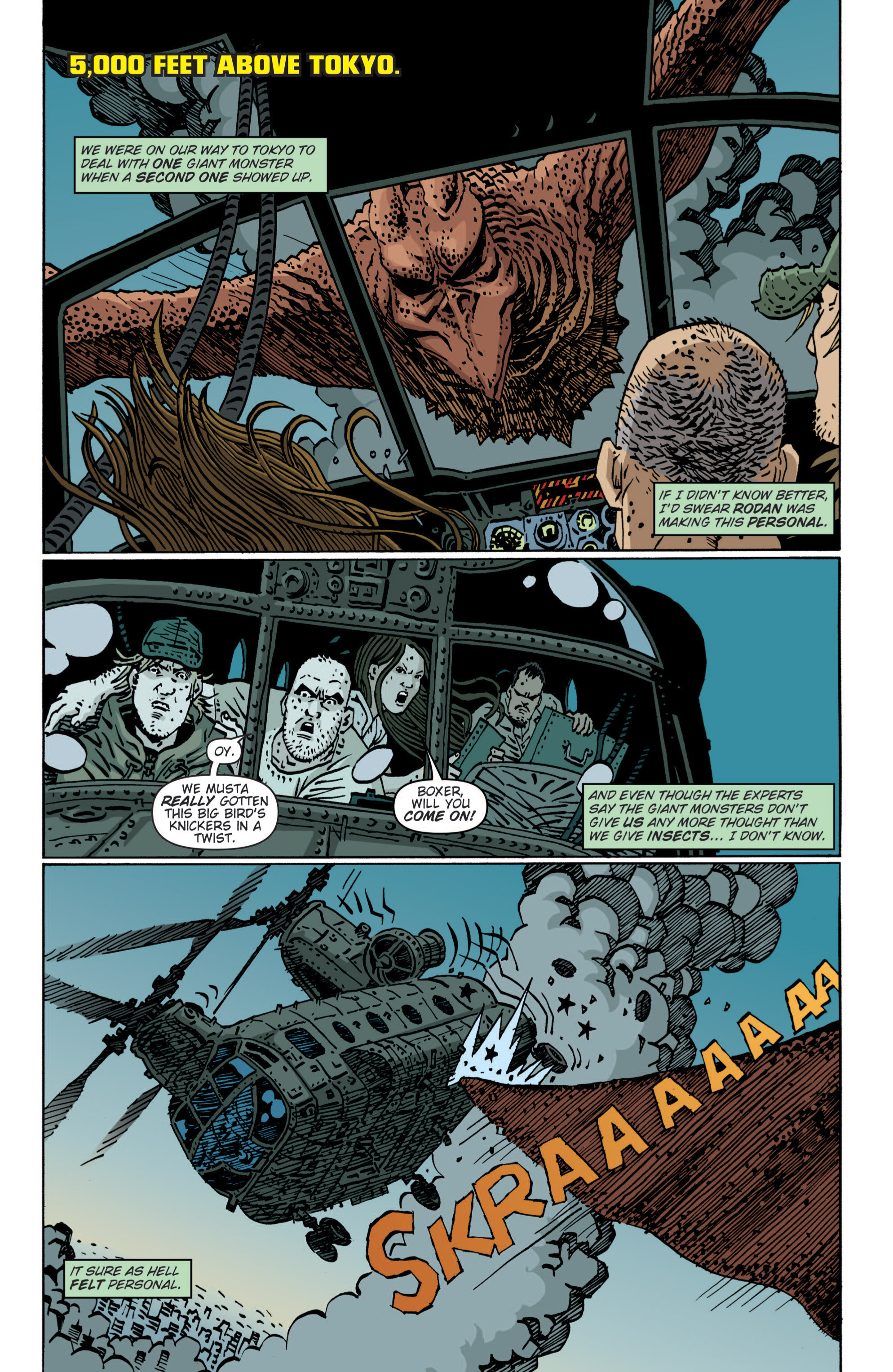 Read online Godzilla (2012) comic -  Issue #4 - 5