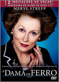 capa Filme A Dama de Ferro  DVDrip XviD Dual Áudio + RMVB Dublado