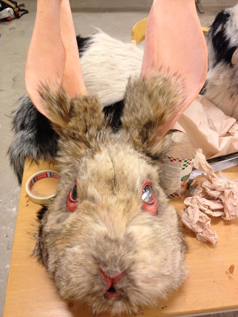 Tou lao shuang cuddly bunnies Mikaela Haage: Rabbit head