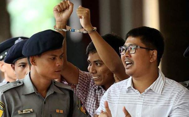 Seven Years imprisonment in Myanmar for two Reuters journalists