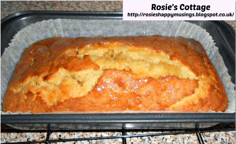 Rosie's Cottage "CheerUp" Lemon Drizzle Sponge Loaf