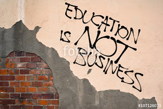 Education is not a business