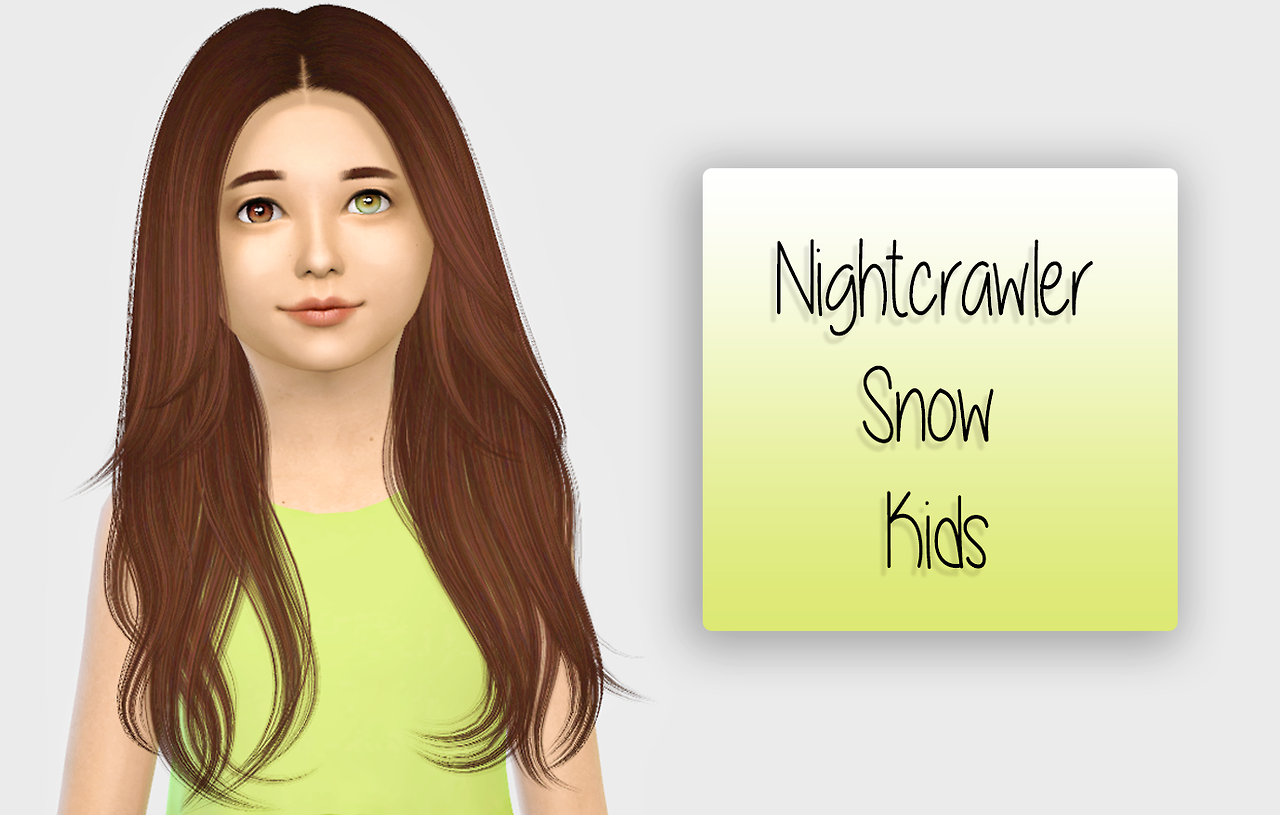 2. Sims 4 Child Hair CC - Pinterest - wide 2