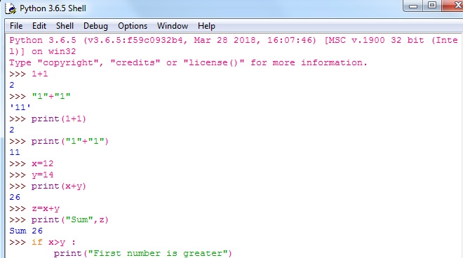 python Interactive Shell ~ PR-ACADEMY