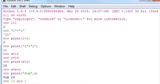 python Interactive Shell ~ PR-ACADEMY