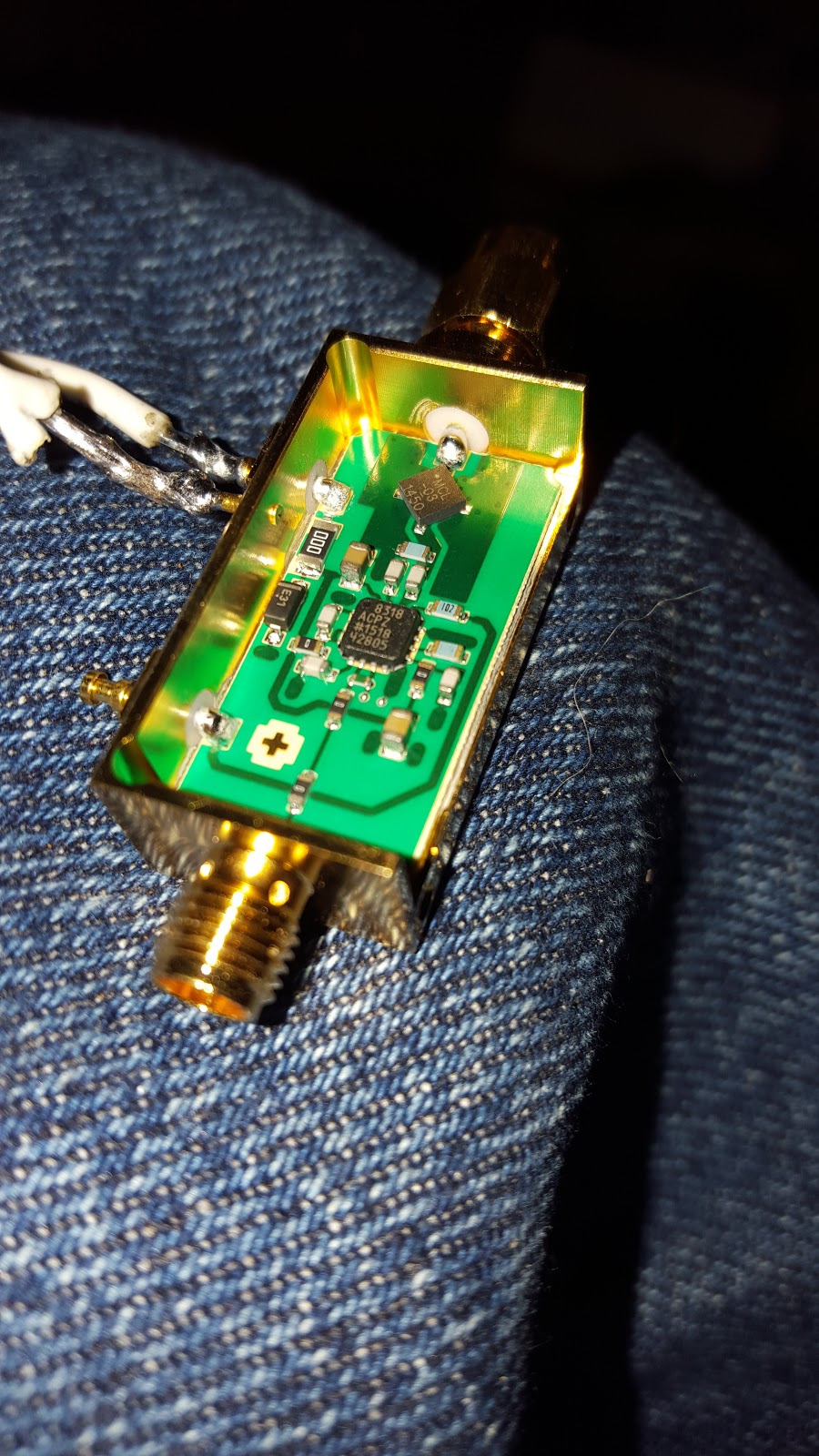 WW1L Arduino Nano + LCD + Mini Circuits ZX4760+ Power Detector