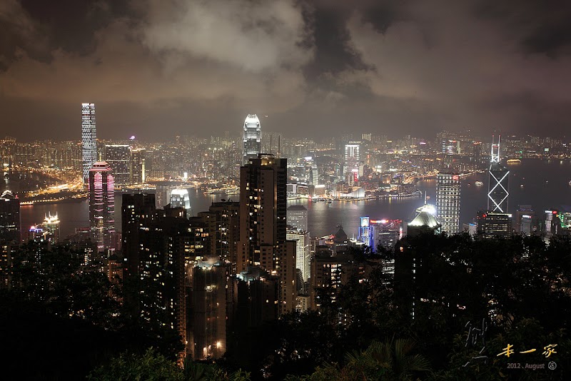 香港太平山頂夜景|杜莎夫人蠟像館