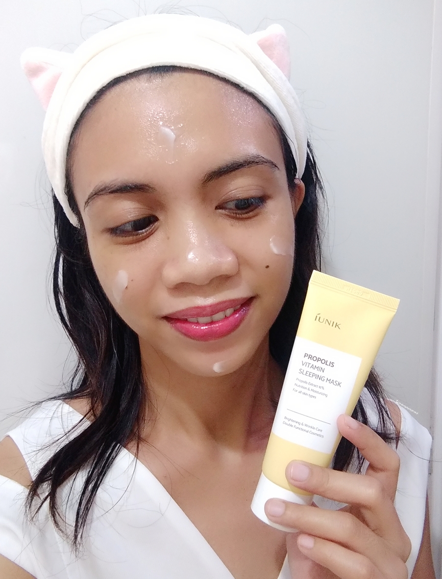 Iunik Propolis Vitamin Sleeping Mask Review