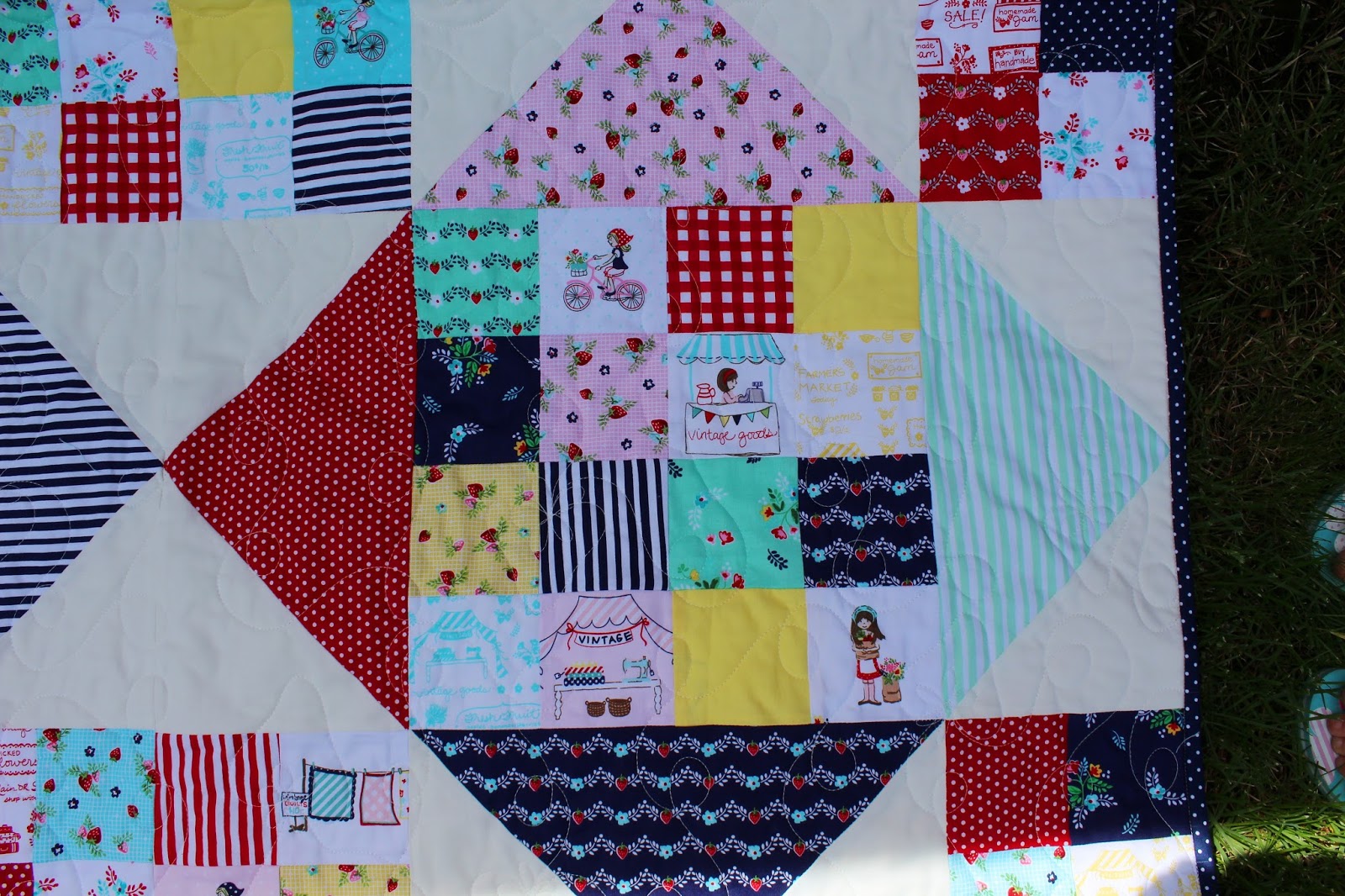 Porch Swing Quilts Friday Finish Four Squared A New pattern!