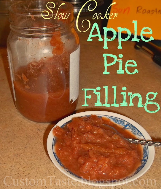 Slow Cooker Apple Pie Filling
