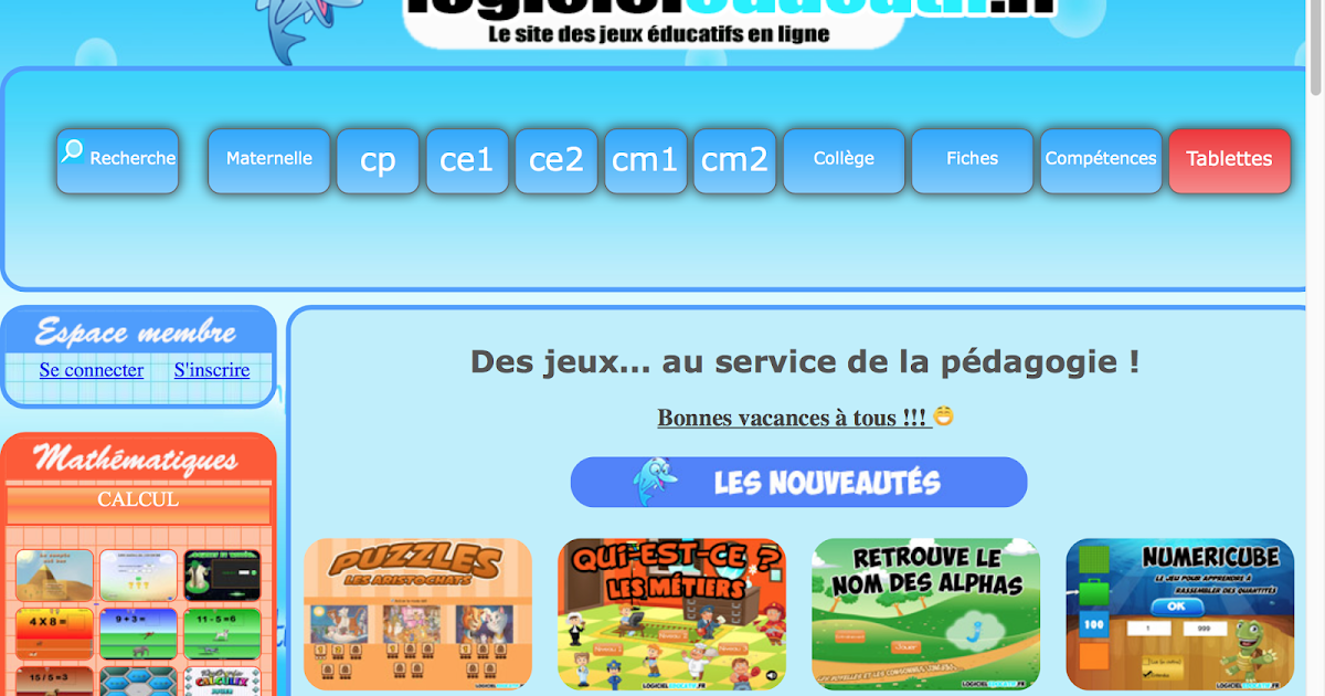 qui est ce ? classique - Jeu sur LogicielEducatif