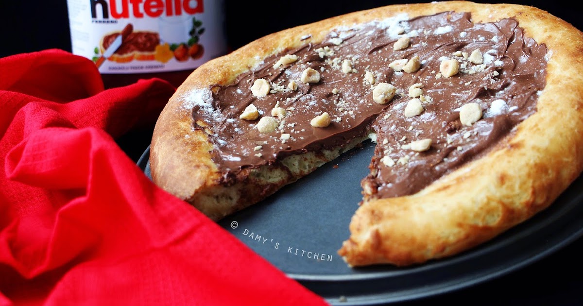 NUTELLA PİZZA Damy�s Kitchen NUTELLA PİZZA Damy�s Kitchen
