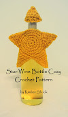 Star Wine Bottle Cozy Crochet Pattern