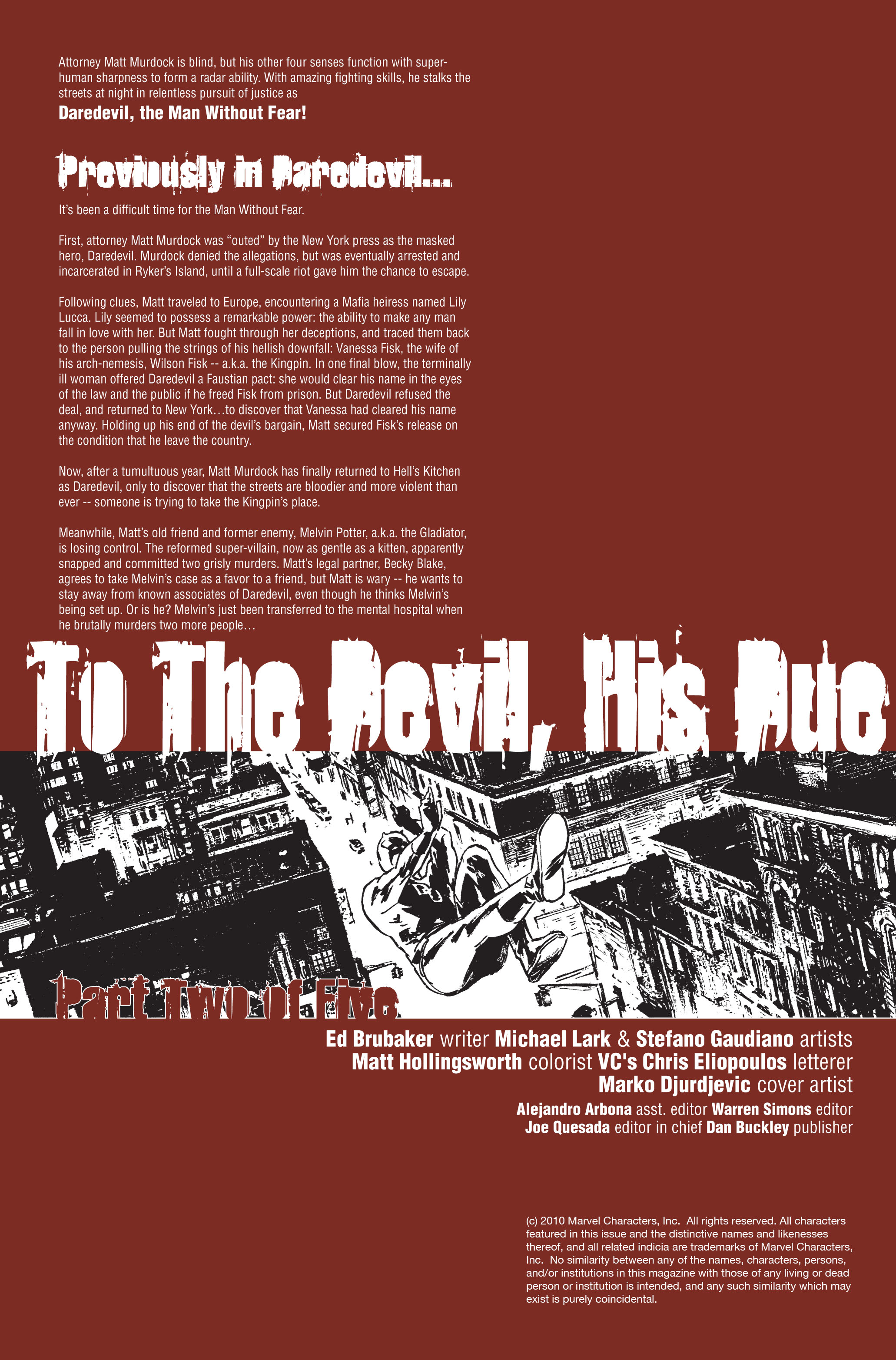 Read online Daredevil (1998) comic -  Issue #96 - 2