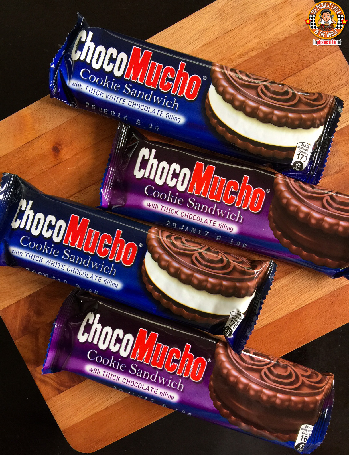THE PICKIEST EATER IN THE WORLD NEW CHOCO MUCHO COOKIE SANDWICHES!