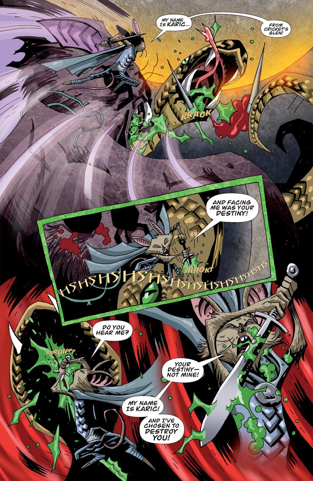 Read online The Mice Templar Volume 2: Destiny comic -  Issue #9 - 21