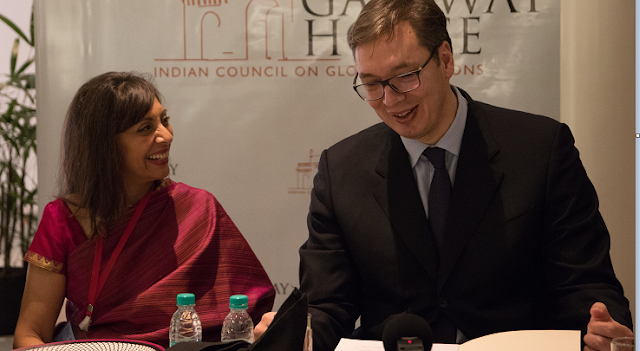 Prime Minister of Serbia, Aleksandar Vucic, discusses the European Union and India-Serbia ties Prime Minister of Serbia, Aleksandar Vucic, discusses the European Union and India-Serbia ties